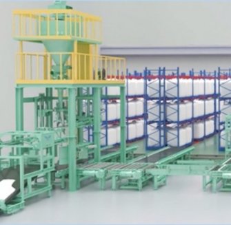 全自動(dòng)噸袋包裝機(jī)自動(dòng)上袋全過程工作原理